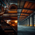 از تولید تا استفاده: نقش ورق های فلزی و پروفیل در پروژه‌های صنعتی و عمرانی